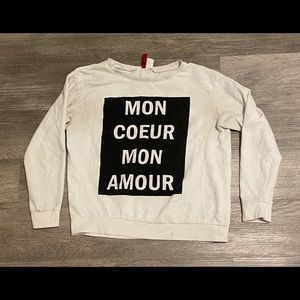 Cute French sweater